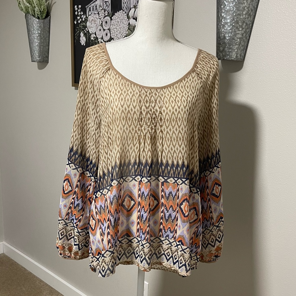 Blah Pepper Aztec Top